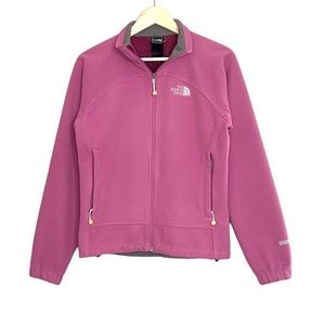 The North Face Agave Pink Fleece Zip Up Jacket
